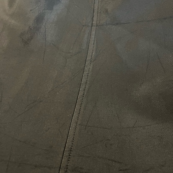 Vtg 90s y2k Cache Satin Formal A-line Cocktail Maxi Skirt Lined Silk Slip Goth - Picture 8 of 10